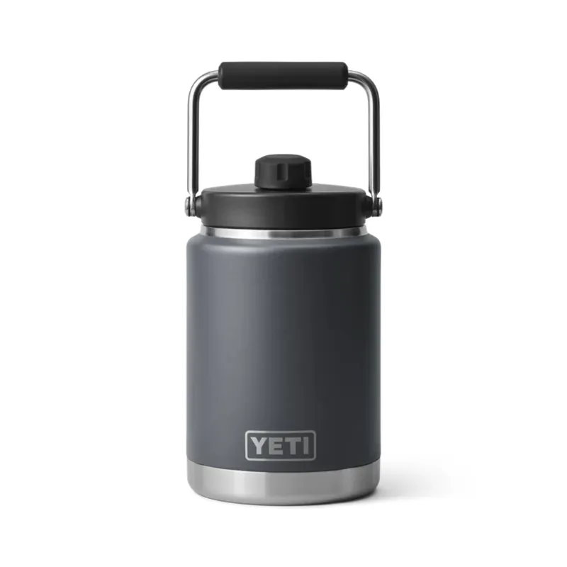 Yeti Rambler Half Gallon Jug in Charcoal
